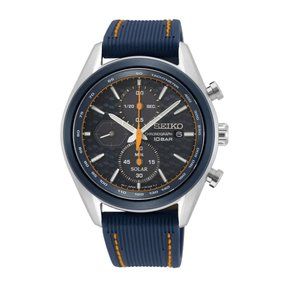 Seiko 6 Rare Blue Watch w/ Orange Trim!